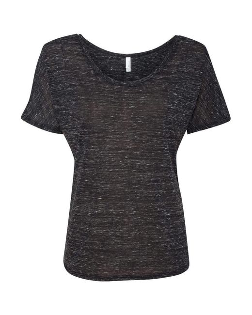 Bella Canvas Black Slouchy Tee