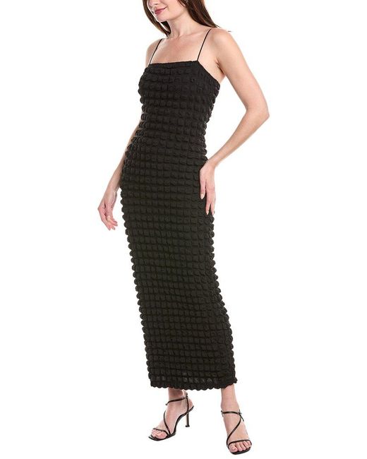 Endless Rose Black Midi Dress