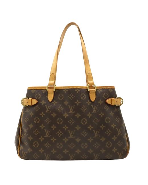 Louis Vuitton Pre-Owned Women's Fabric Tote Bag - Brown - One Size