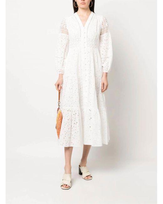 Diane von Furstenberg White Gigi Dress