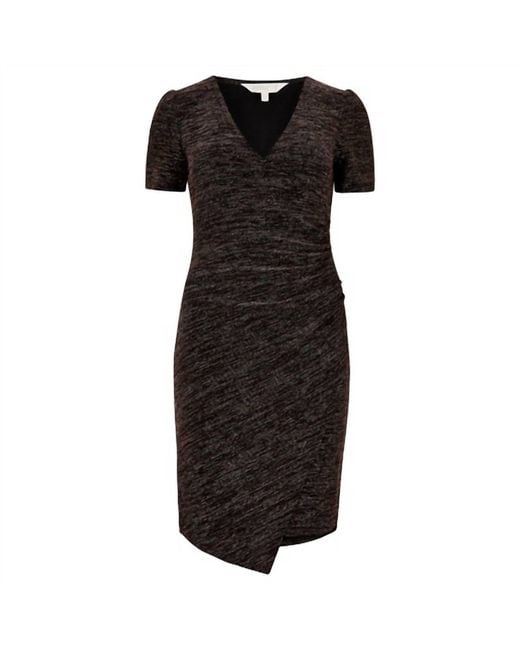 Apricot Black Multitone Lurex