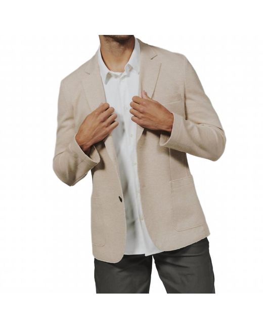 7 Diamonds Natural Grayson Blazer for men