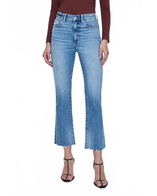 Pistola Blue Lennon High Rise Crop Boot-Cut Jean