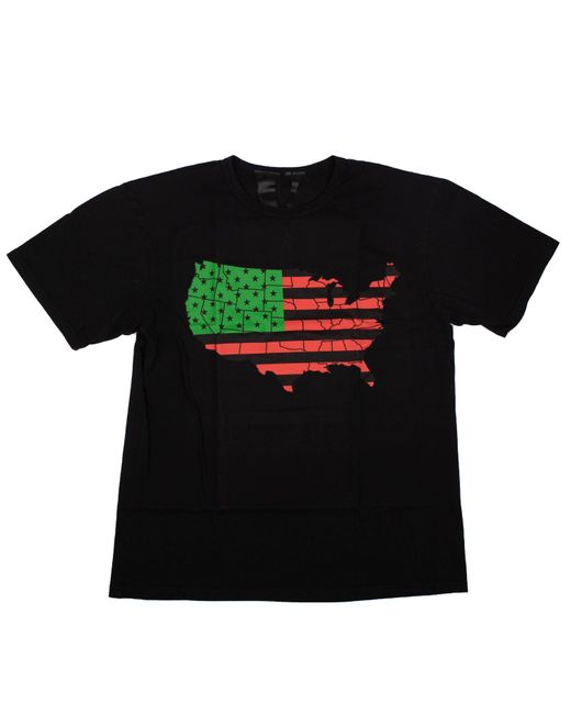 Vlone(GOAT) Black Flag Power T-shirt for men