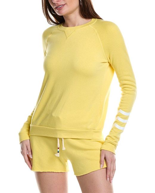 Sol Angeles Yellow Waves Pullover