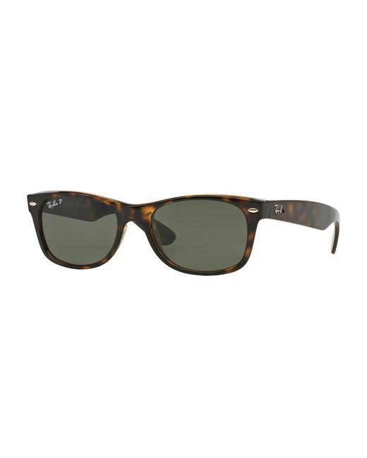 Ray-Ban Black 3132 Polarized Wayfarer Sunglasses for men