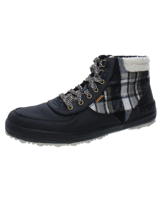 Keds Scout Iii Plaid Lugged Sole Rain Boots in Black Lyst