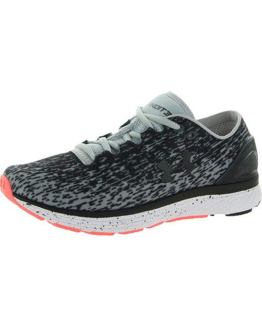 Under Armour Black Charged Bandit 3 Ombre Performance Fitness Running Shoes