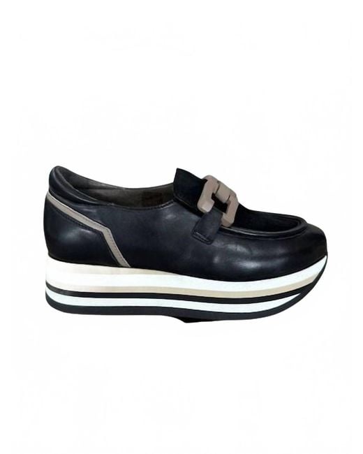 Softwaves Black Cathy Loafers