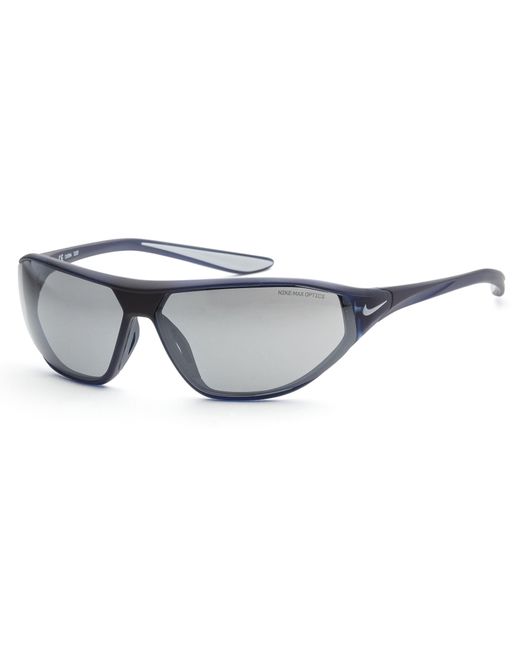 Nike Gray 65 Mm Blue Sunglasses Dq0803-410 for men