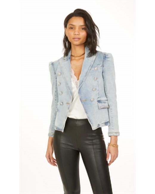 Generation Love Blue Sutton Denim Blazer I