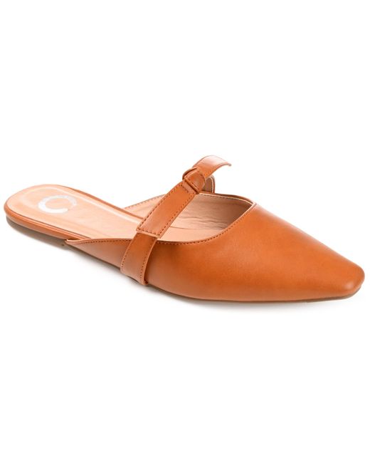 Journee Collection Brown Missie Mule