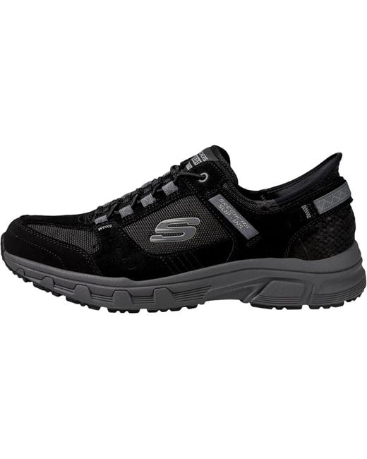 Skechers Black Oak Canyon Consistent Winne Hands Free Slip-In Charcoal 237450 for men