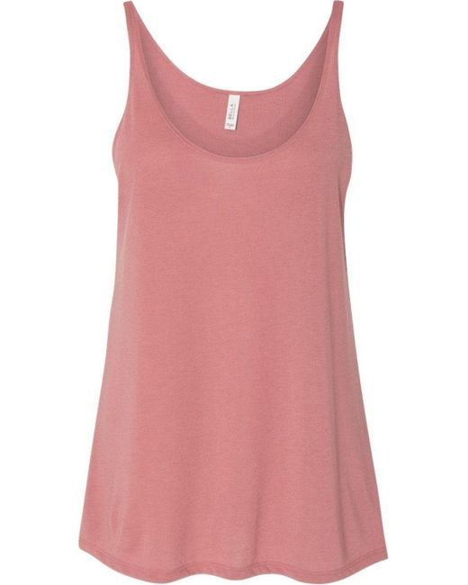 Bella Canvas Pink Slouchy Tank