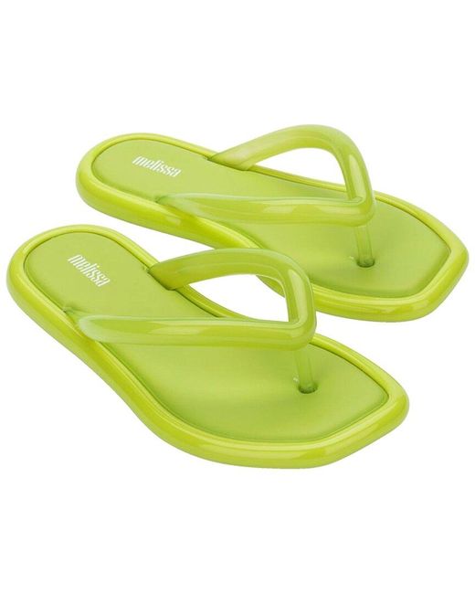 Melissa Airbubble Flip Flop in Green Lyst