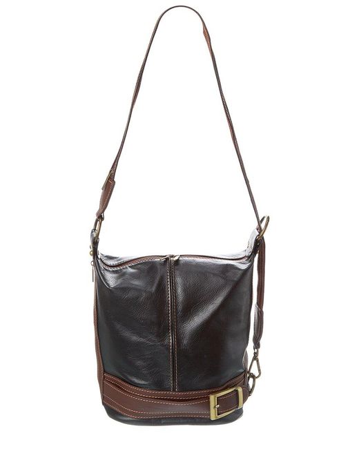 Italian Leather Black Tote Bag