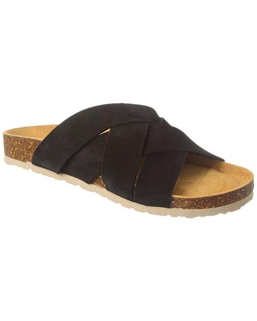 INTENTIONALLY ______ Brown Mighty Suede Sandal
