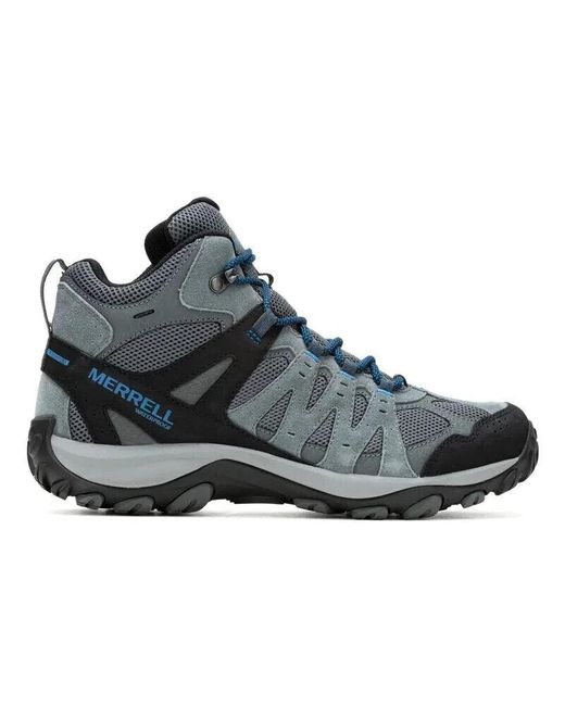 Merrell Black Accentor 3 J037349 Rock Mid Top Waterproof Hiking Boots for men