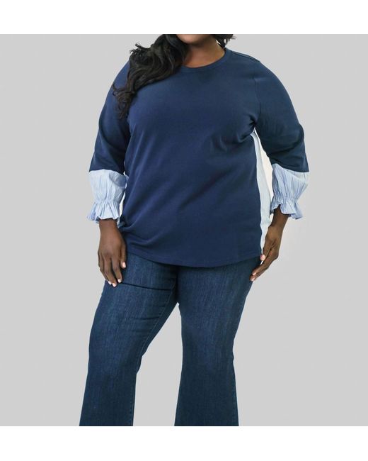 Joh Blue Rossie Pointe Knit Top
