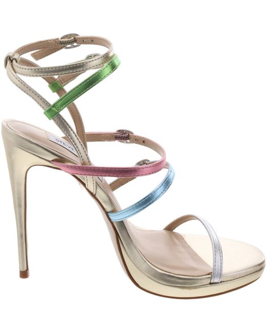 Steve Madden Metallic Jubliant Buckle Lace-Up