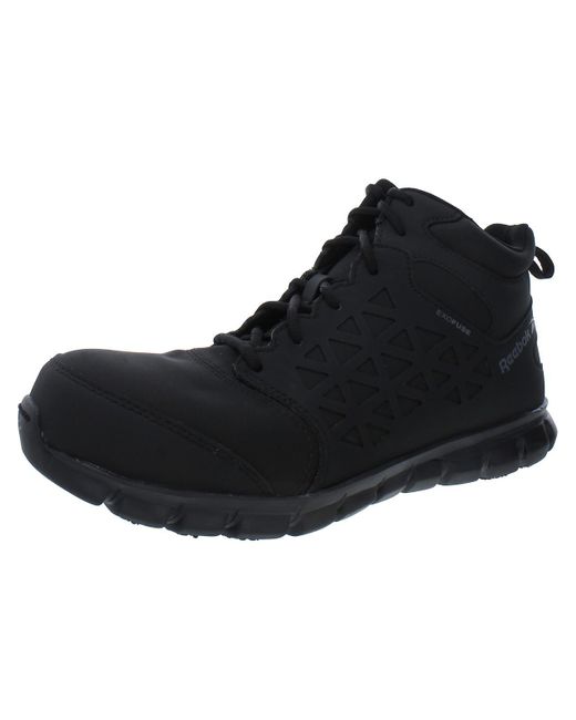 Reebok Black Sublite Composite Toe Work & Safety Shoes for men