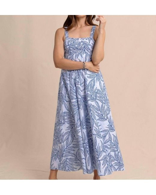 Southern Tide Blue Leighton Palms