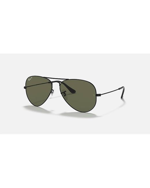 Ray-Ban Black Aviator Classic Small Polarized Sunglasses Rb3025 for men