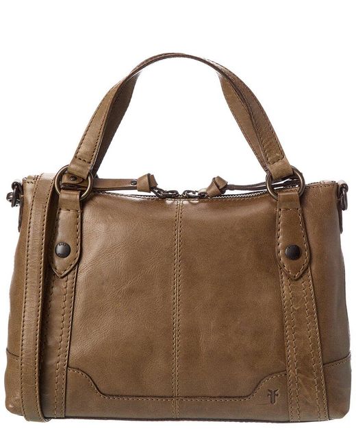 Frye Melissa Medium Leather Crossbody in Brown Lyst