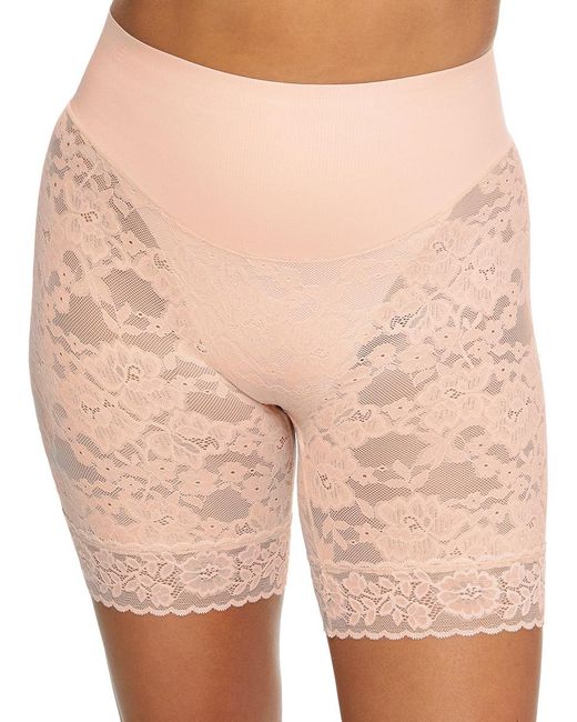 Maidenform Natural Tame Your Tummy Firm Control Lace Shorty