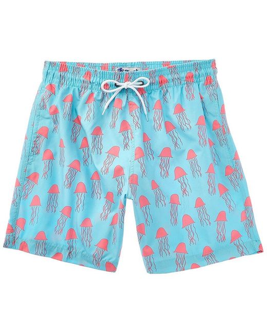 Trunks Surf & Swim Blue Sano Swim Short for men