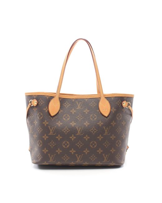 Louis Vuitton Gray Neverfull Pm Monogram Handbag Tote Bag Pvc Leather