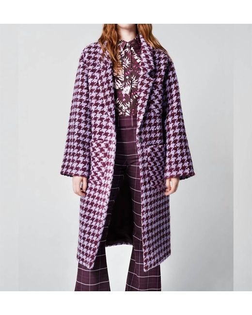 Smythe Purple Duster Coat