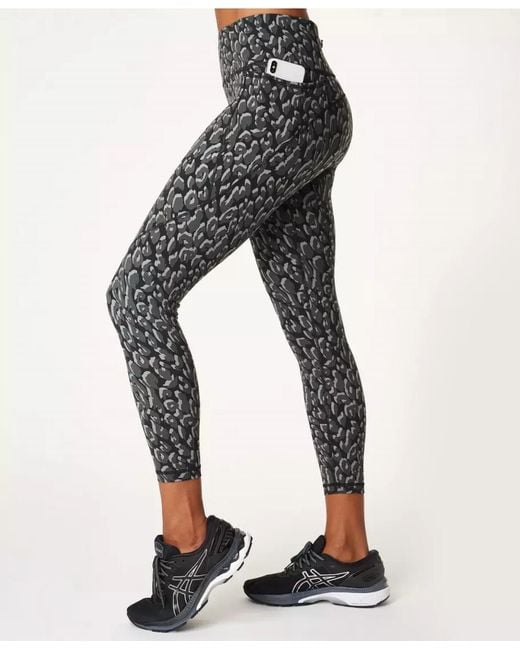 Womens Activewear Sports Leggings Leopard Print Leggings Dark Grey S -  Walmart.com