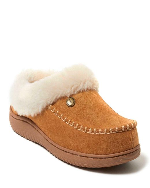 Dearfoams Brown Atley Energy Return Clog House Shoe Slipper