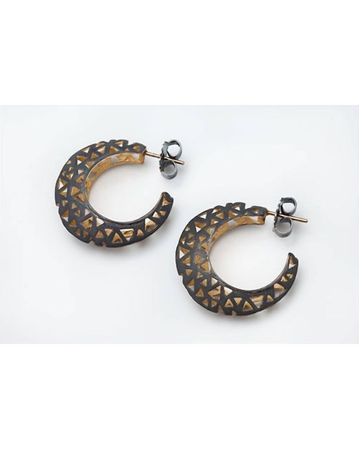 Avenue Chic Metallic Glimpse Earrings