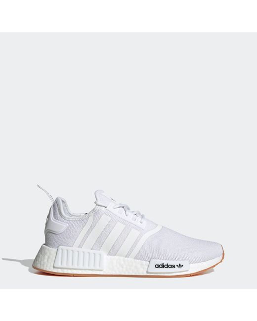 Adidas White Nmd_r1 Primeblue Shoes for men