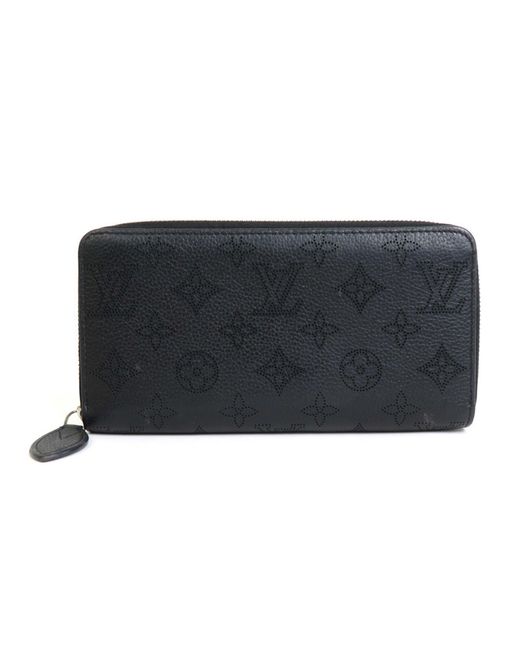 Louis Vuitton Black Portefeuille Zippy Leather Wallet (pre-owned) for men