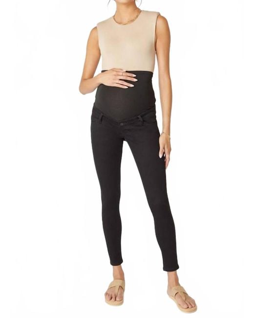 Kancan Black Avah Maternity Super Skinny Jeans