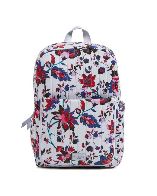 Vera Bradley Blue All-day Simple Backpack