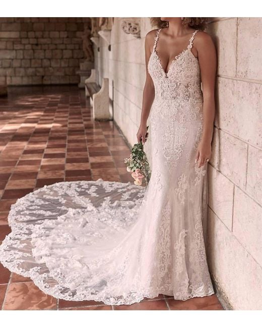 maggie sottero pink wedding dress Maggie sottero blush wedding dress
