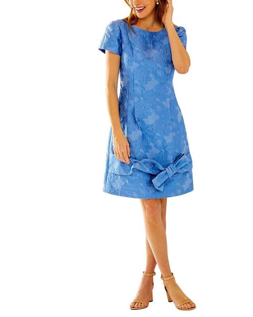 Sara Campbell Blue Barbara Midi Dress