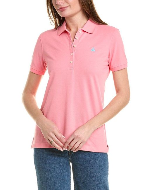Brooks Brothers Pink Polo Shirt