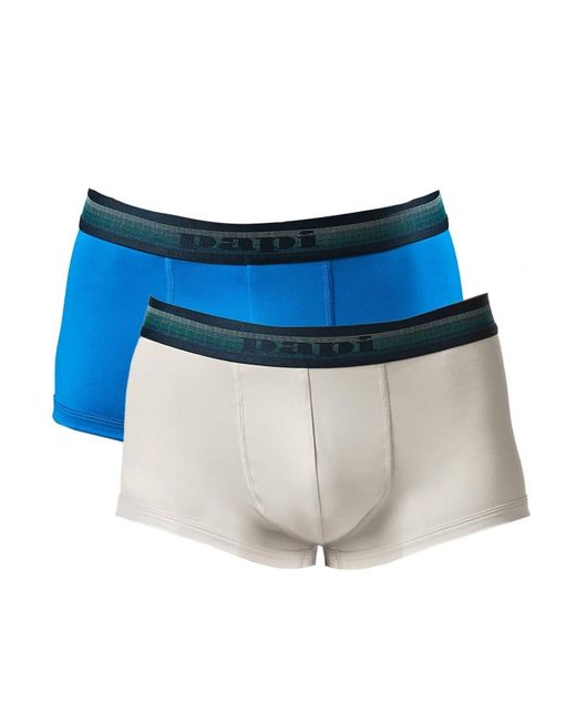 Papi Blue 2-pack Brazilian Trunk Underwear for men