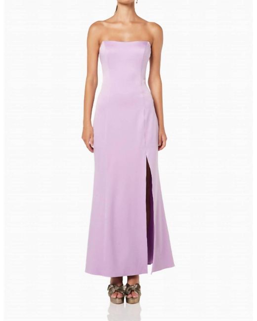 Elliatt Women's Purple Bailey Gown - coffeafoods.com