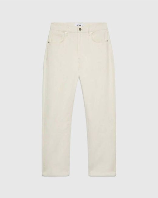 Wax London White Loose Fit Jeans for men