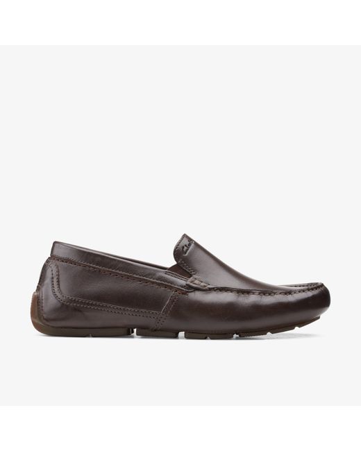 Clarks Brown Markman Plain Dark for men