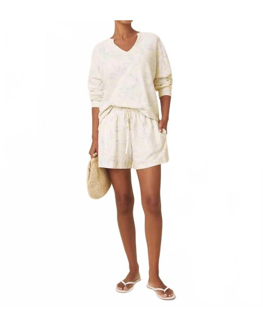 Splendid White Alessia Pullover