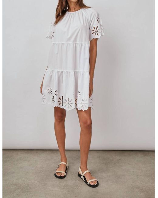 Rails White Arielle Dress