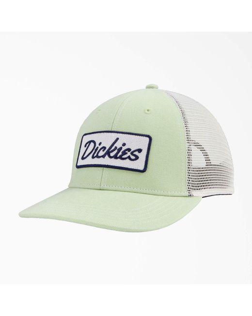 Dickies Green Patch Logo Trucker Cap for men