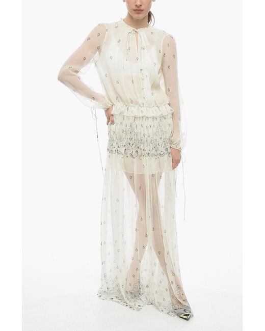 Paisley long Dress